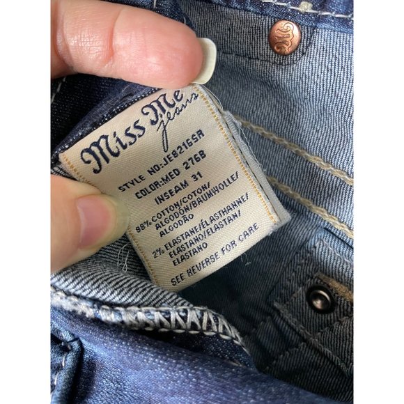 MISS ME JE82165A Denim jeans 29/31 signature Skinny Jeans - Picture 5 of 7